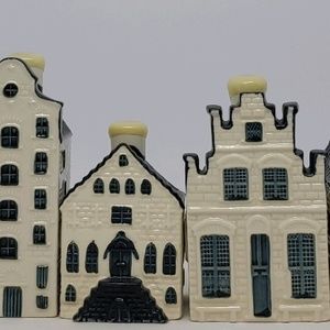Collectible, Delft Blue Dutch Houses